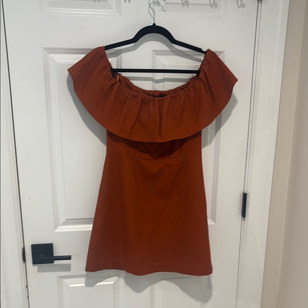 Kendall & Kylie Orange Knit Top